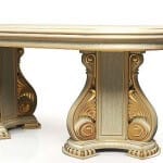 Classic table and chair 3d model