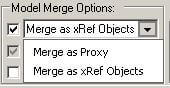 Merge as xRef objects