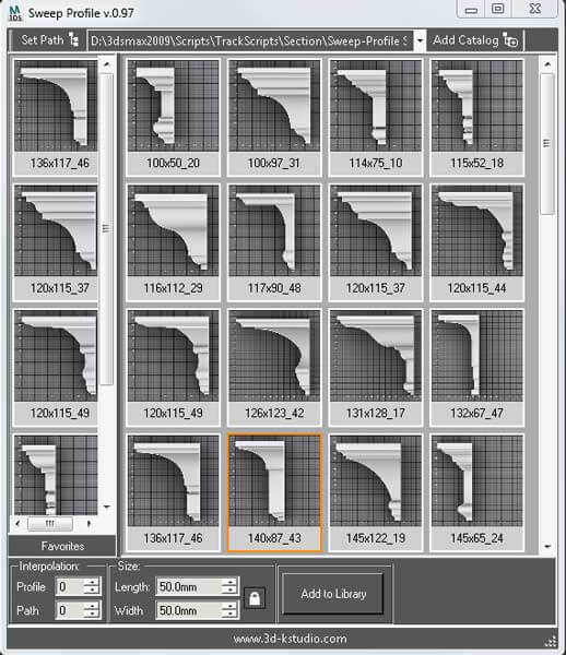 Sweep Profile