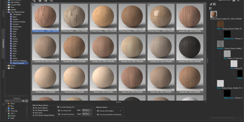3ds Max Material Libraries - Project Manager