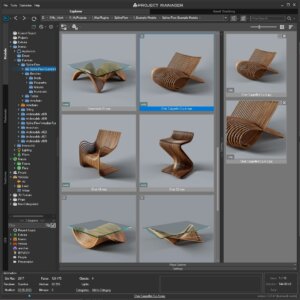 Asset Browser - 3D Models Explorer