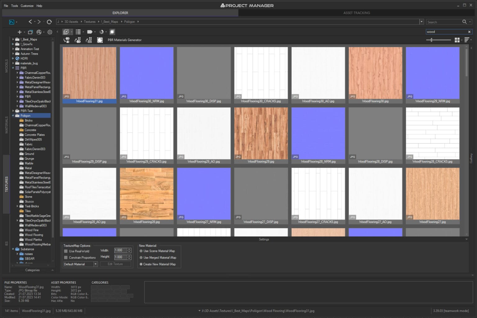 Project Manager - Asset Browser | Kstudio - 3Ds Max Plugins