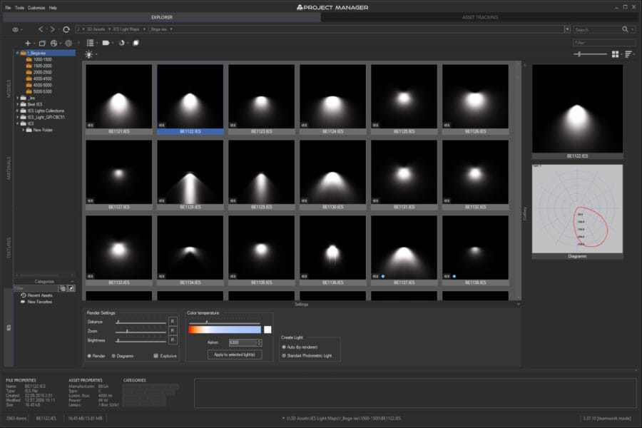 Project Manager - Asset Browser | Kstudio - 3Ds Max Plugins
