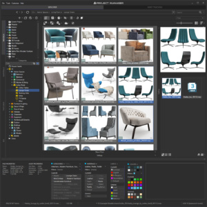 Project Manager 4 - AI Asset Manager - 3D Models Browser