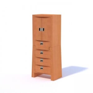 'Seven' sideboard by Giorgetti  3D model