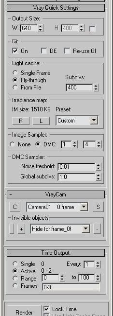 Common Settings Tab with Lock Time. Common Settings Tab with Lock Time.