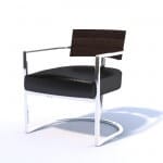 FlexForm Morgan 2002 - armchair 3d model
