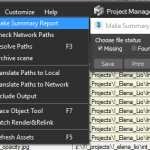 Asset Explorer - Export the list of the missing maps to file