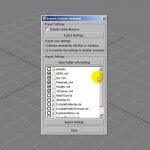 Backup/Restore Asset Manager Settings