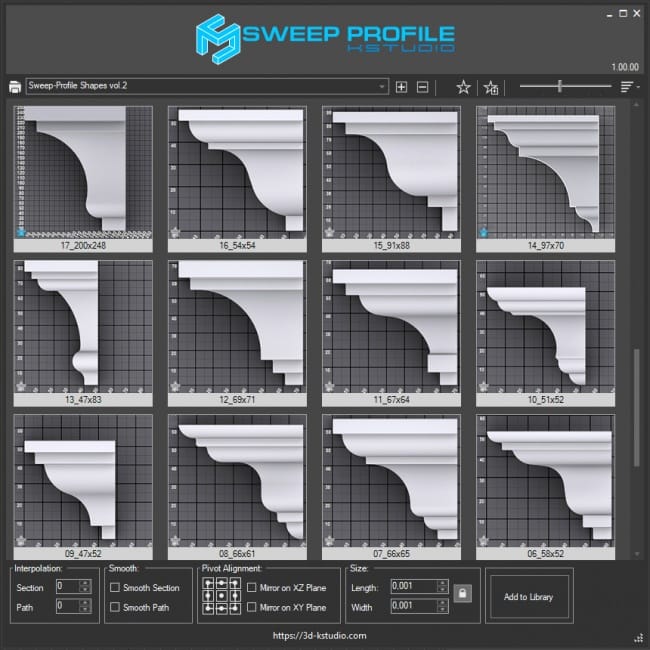 Sweep-Profile Shapes vol.2 Sweep-Profile Shapes vol.2