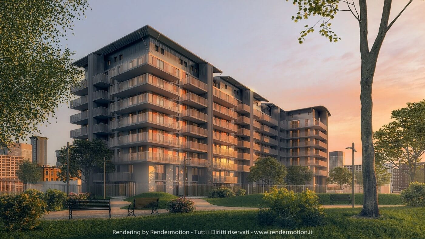 Exterior rendering by Rendermotion