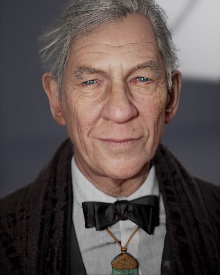  Sir Ian Mckellen by Noel Que 