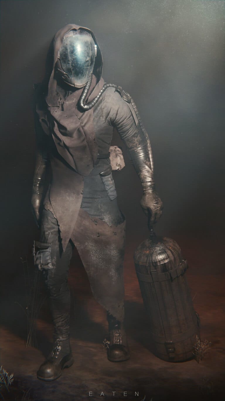 Breathless (Eaten Character concept) by Domenico D'Alisa