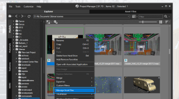 Manage Asset Files