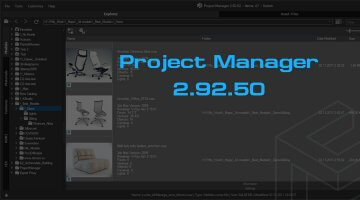 Project Manager v 2.92.50 - Speeds up the relinking of asset files