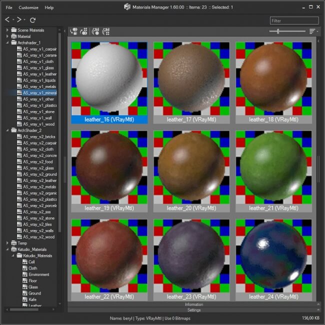 vray material library for 3ds max download