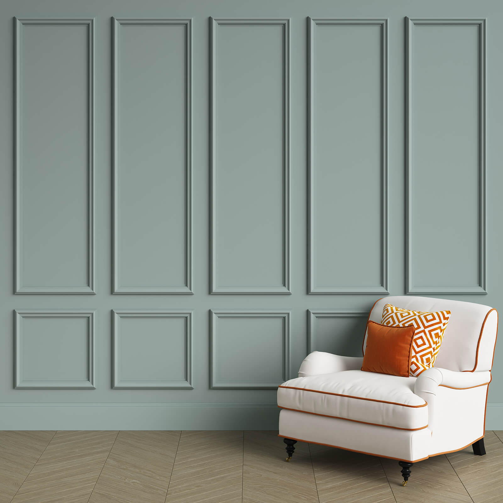 Moldings in interior