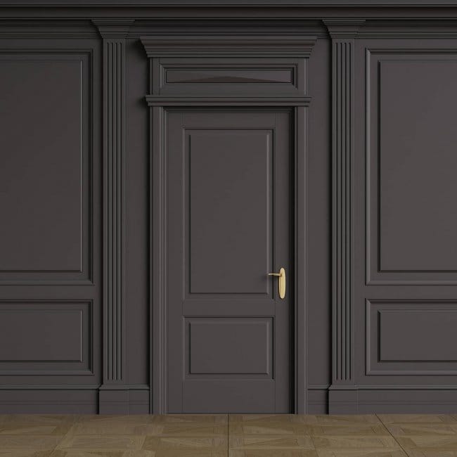 Moldings in interior Moldings in interior