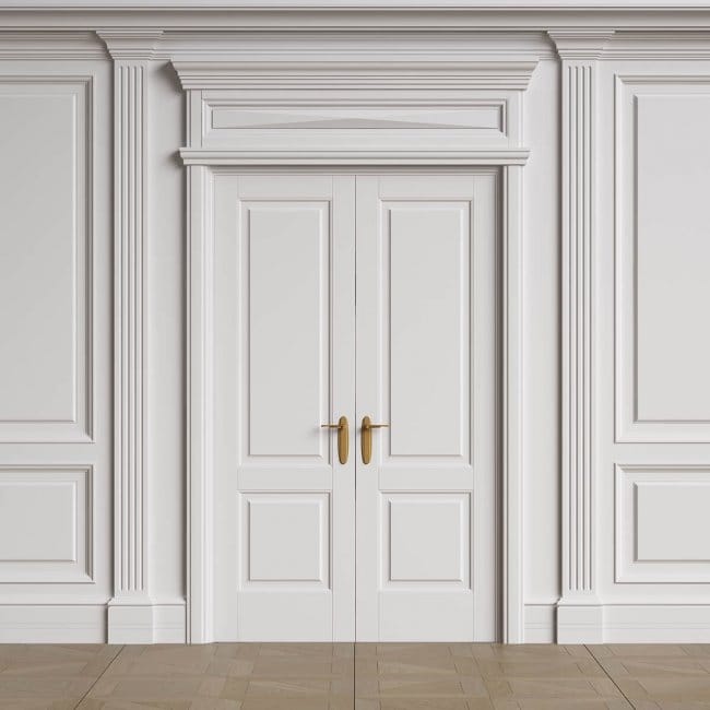 Moldings in interior Moldings in interior