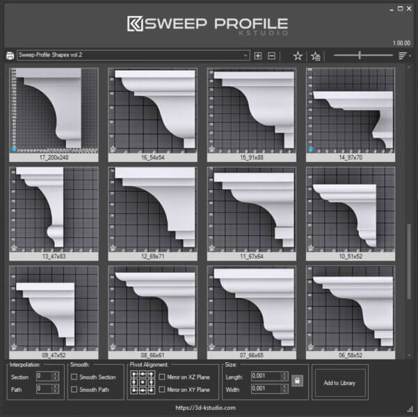 Sweep Profile PRO