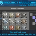 Project Manager version 2.96.00 - Simplified way of adding a new materials library