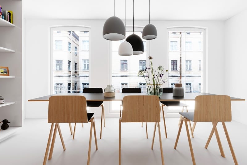 Amsterdam interior renderings by Yuan Zhou