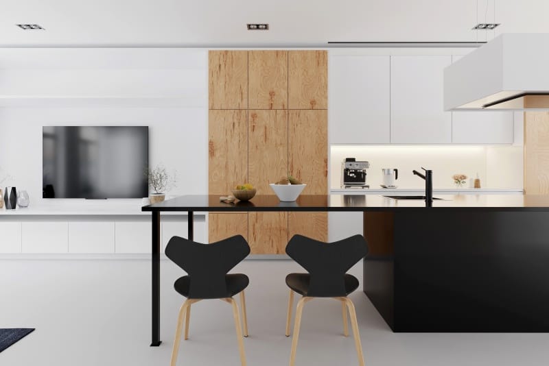 Amsterdam interior renderings by Yuan Zhou