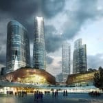 Central Zhuhai Mixed Use Development. Visualization by ZNAK