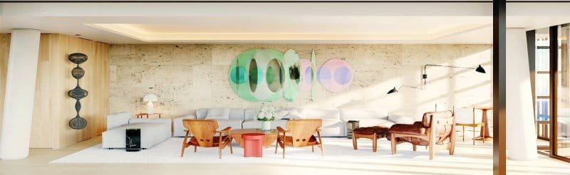 Florida Arte Apartment architectural visualisation by PixelKnot STUDIO