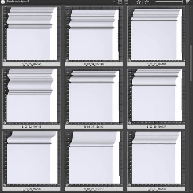 Sweep Shapes Baseboards-A-part-3