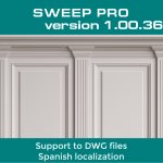 Sweep PRO - Autocad DWG files & Spanish localization
