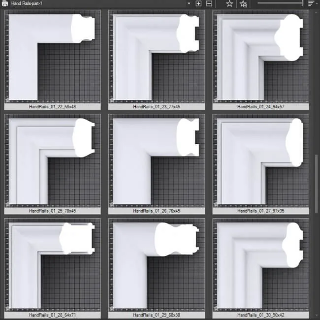 Sweep Profile Hand Rails