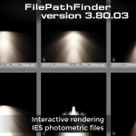 FilePathFinder - Interactive rendering IES photometric files