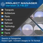 Project Manager - Dome Light. Search in Categories. Convert images to TX format