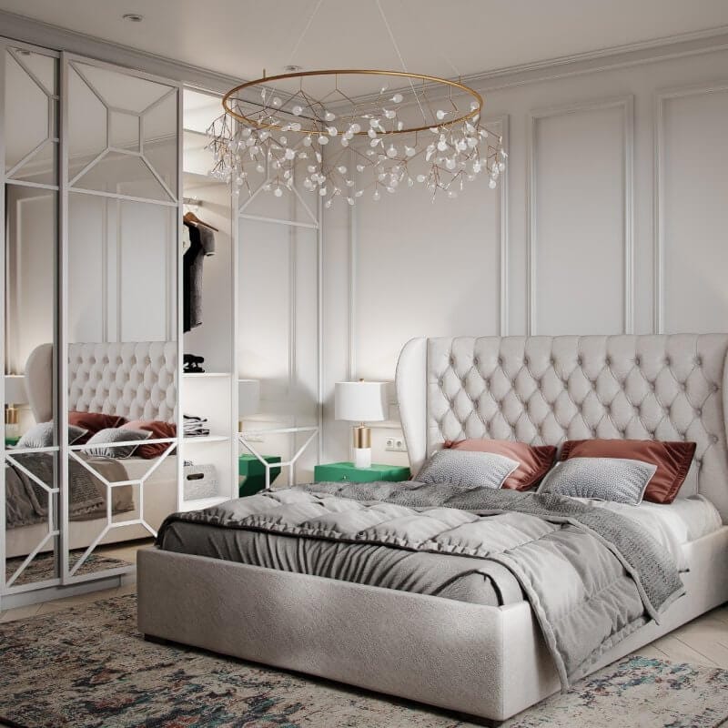Visualization of a bedroom by Yakov Kozyr