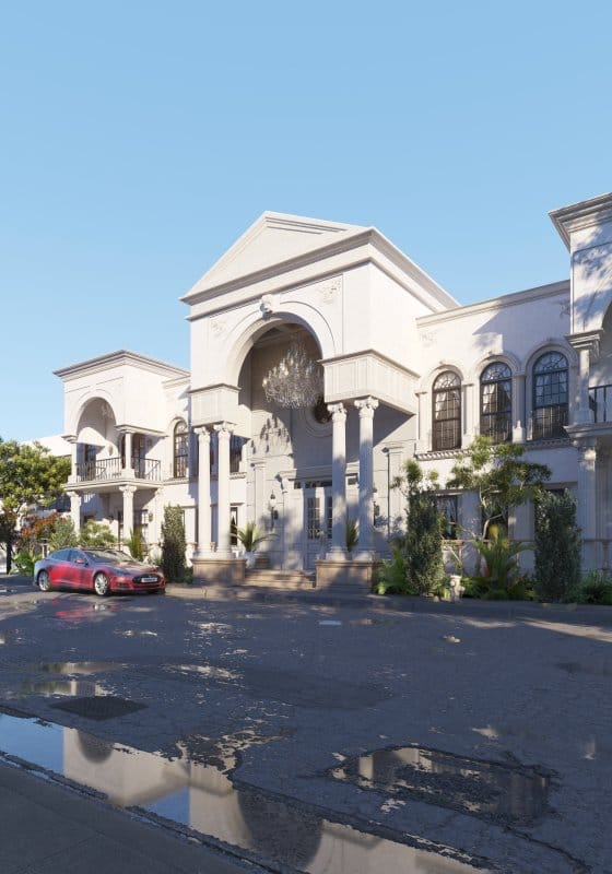 Exterior Archviz - Villa Design