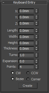 Curlipse - Keyboard Entry rollout