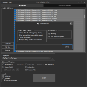 Batch Relink 3D Files (Application) | Kstudio - 3Ds Max Plugins