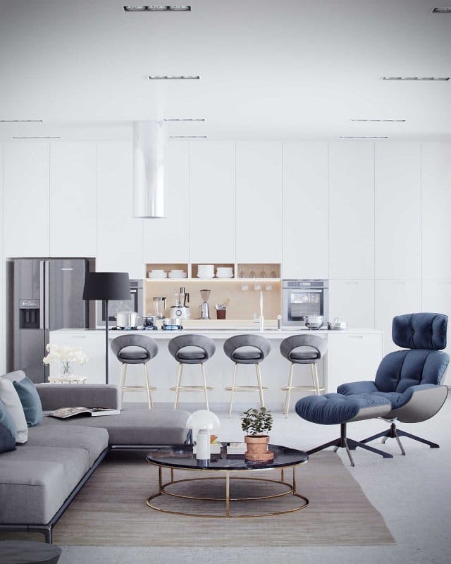 Architectural visualization by Fabio Ribas
