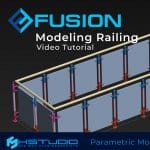 Modelling Railing with Fusion parametric plugin for 3ds Max