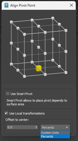 Align Pivot (Surface/Standart)