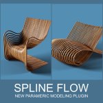 Spline Flow - new parametric modeling plugin