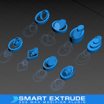 Smart Extrude - 3Ds Max Modifier Plugin