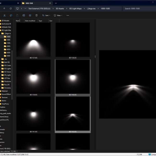 IES Explorer+[Windows Explorer Extension] | Kstudio - 3Ds Max Plugins
