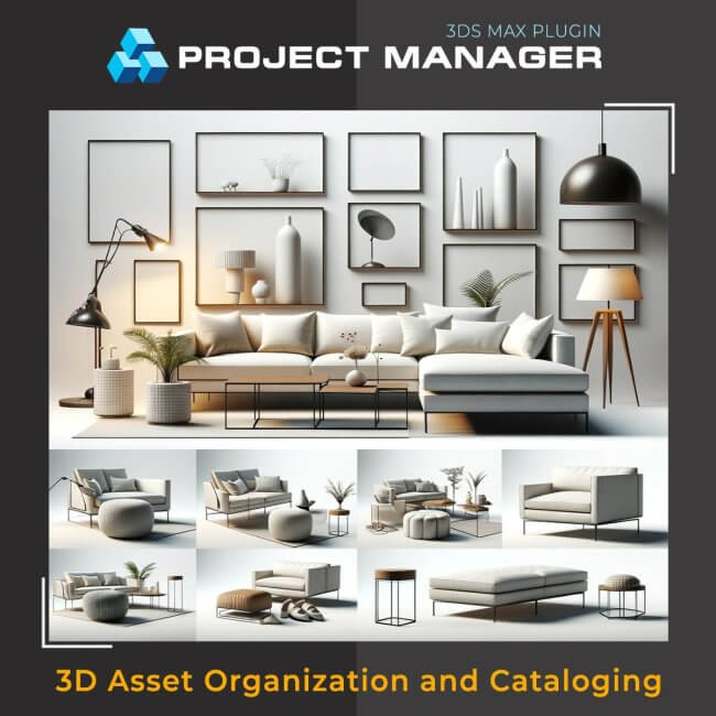 3D Asset Organization and Cataloging