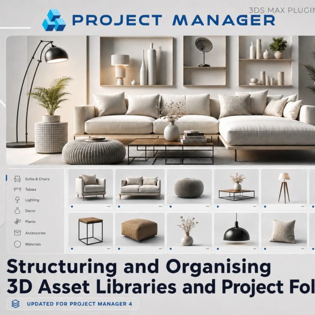 Structure and Organise 3D Asset Libraries and Project Folders