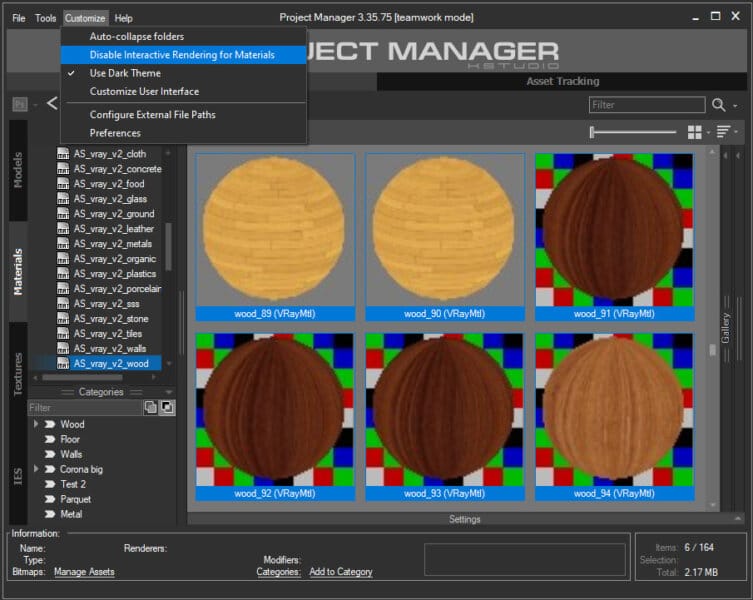 Materials Manager | Kstudio - 3Ds Max Plugins