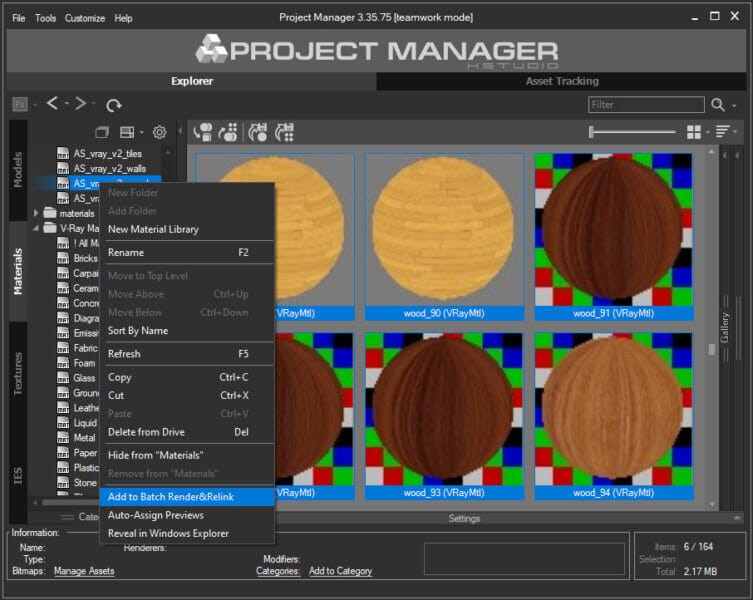 Materials Manager | Kstudio - 3Ds Max Plugins