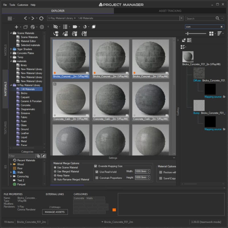 Project Manager - Asset Browser | Kstudio - 3Ds Max Plugins
