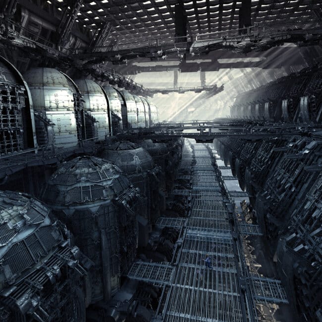 Interior of Lockdown’s Ship I designed for the movie Transformers 5